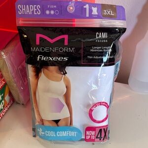 Maidenform Flexees Cool Comfort White Cami